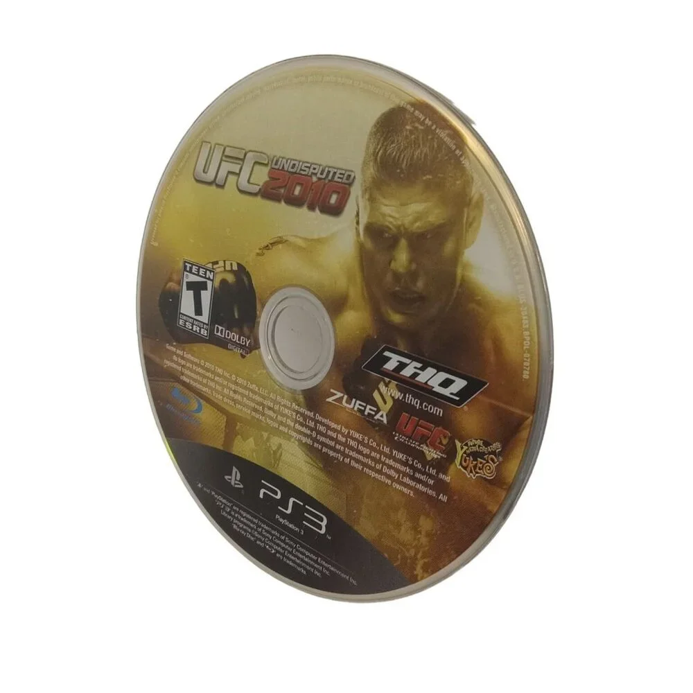 Sony PS3 UFC Undisputed 2010 Game ONLY No Scratches No Case No Manual